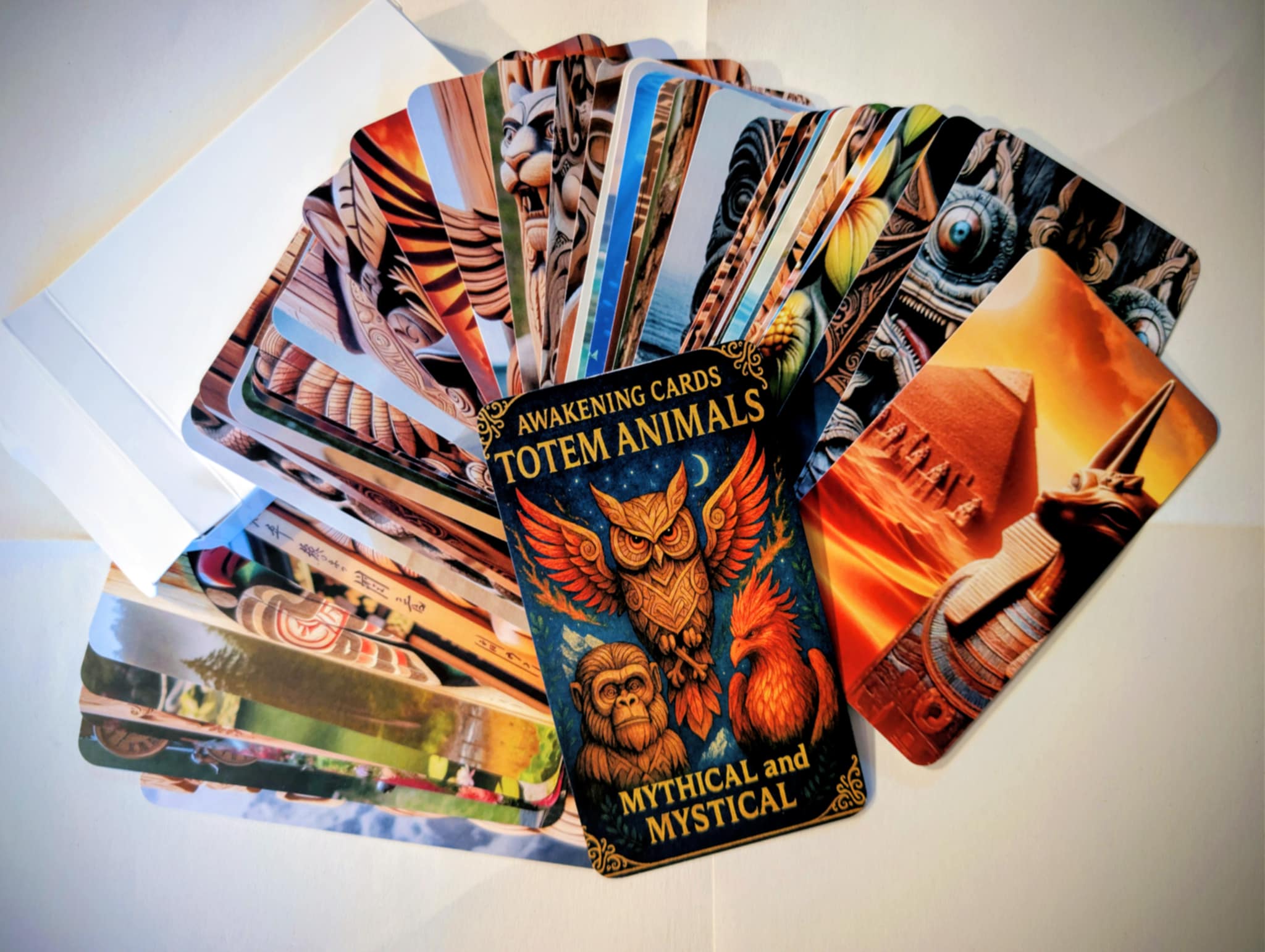 Mythical and Mystical Totem Animal - Awakening Cards